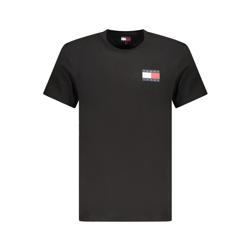 Tommy Hilfiger Nero Cotton Men T-Shirt | Regal Royce