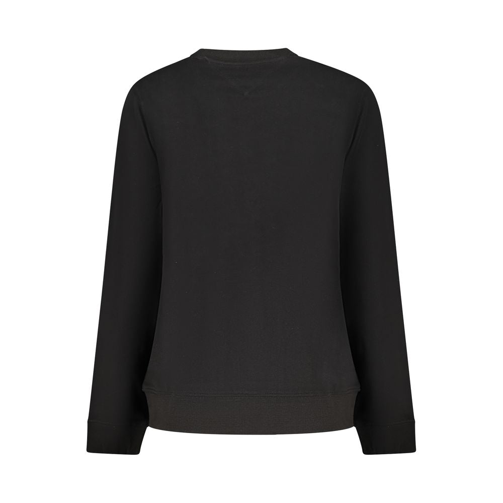 Tommy Hilfiger Black Cotton Women Sweatshirt | Regal Royce