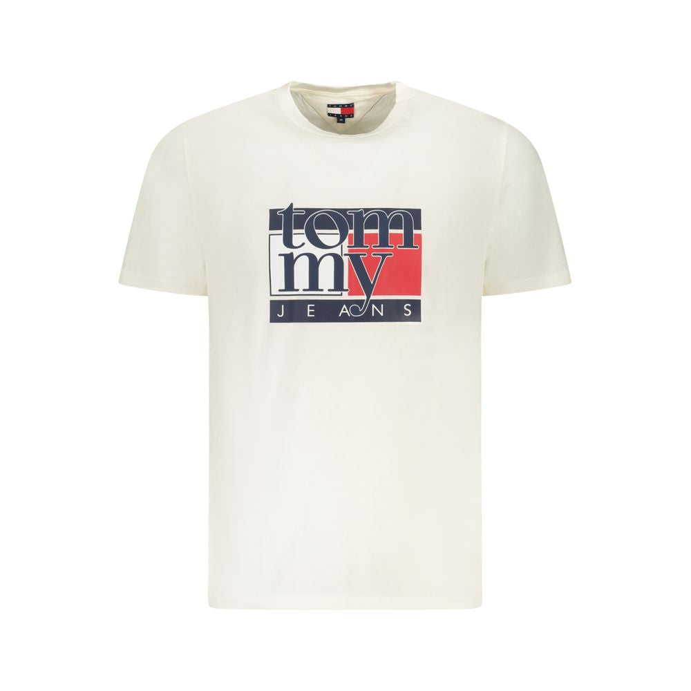 Tommy Hilfiger White Cotton Men's T-Shirt | Regal Royce