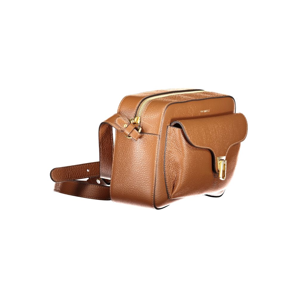 Coccinelle Marrone Leather Women Bag | Regal Royce