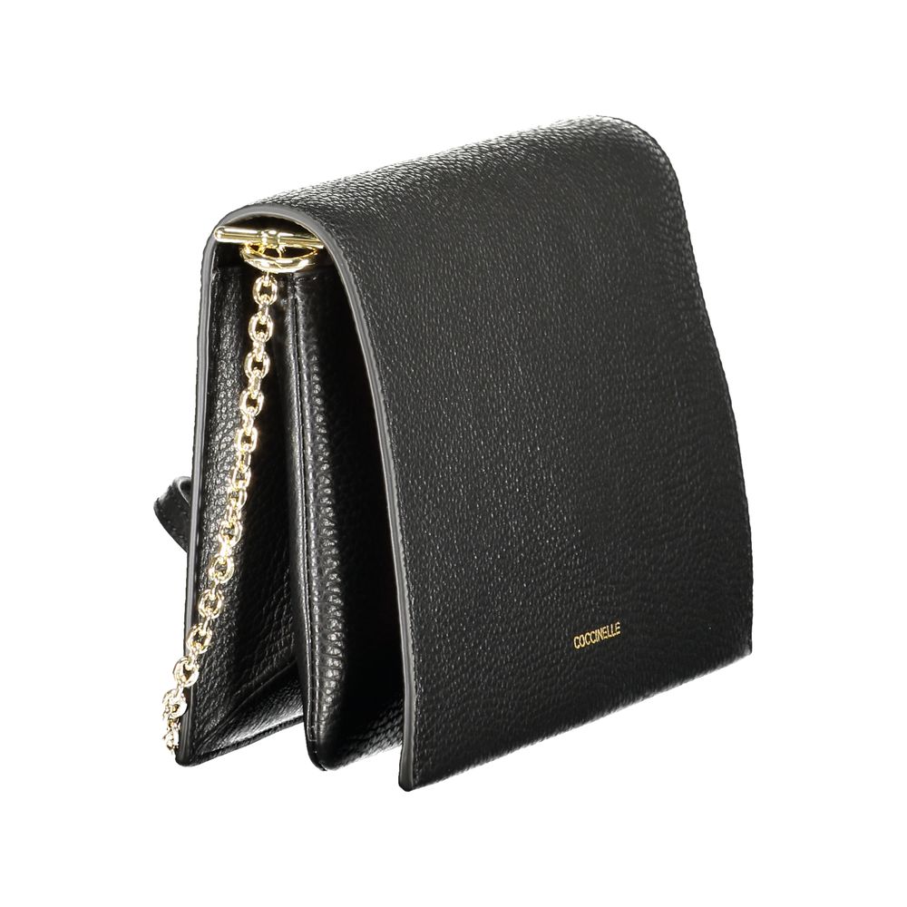Coccinelle Black Leather Women Handbag | Regal Royce
