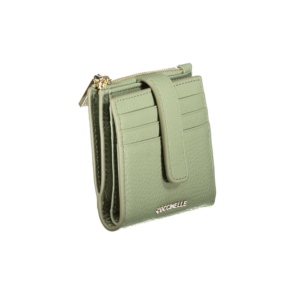 Coccinelle Verde Leather Women Wallet | Regal Royce