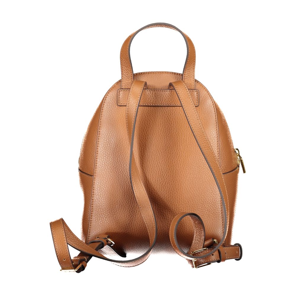 Coccinelle Marrone Leather Women Backpack | Regal Royce