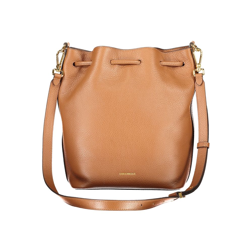 Coccinelle Marrone Leather Women Bucket Bag | Regal Royce
