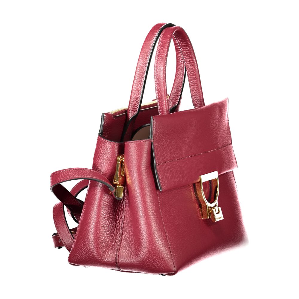 Coccinelle Purple Leather Women Handbag | Regal Royce