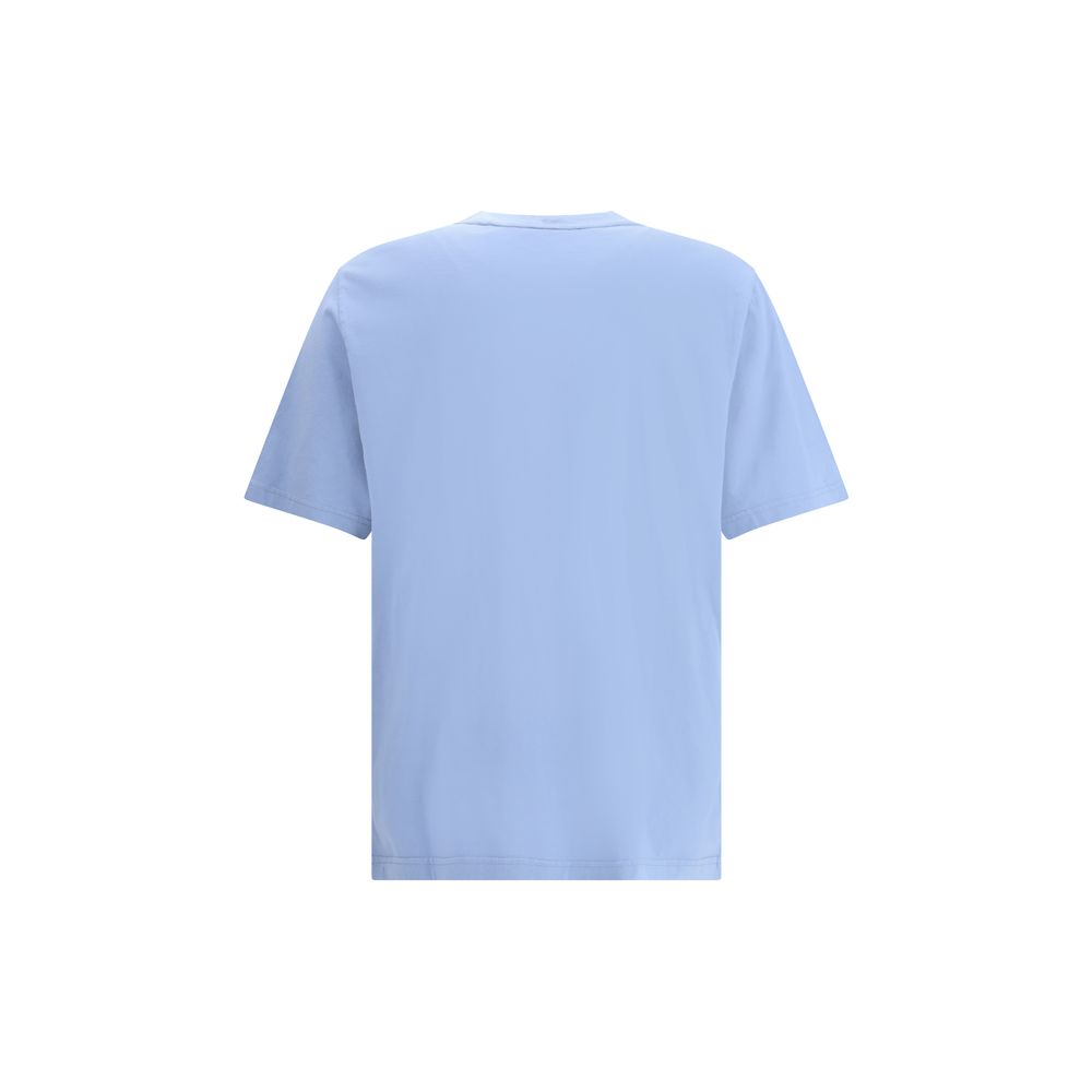Maison Kitsuné Light Blue Cotton T-Shirt | Regal Royce