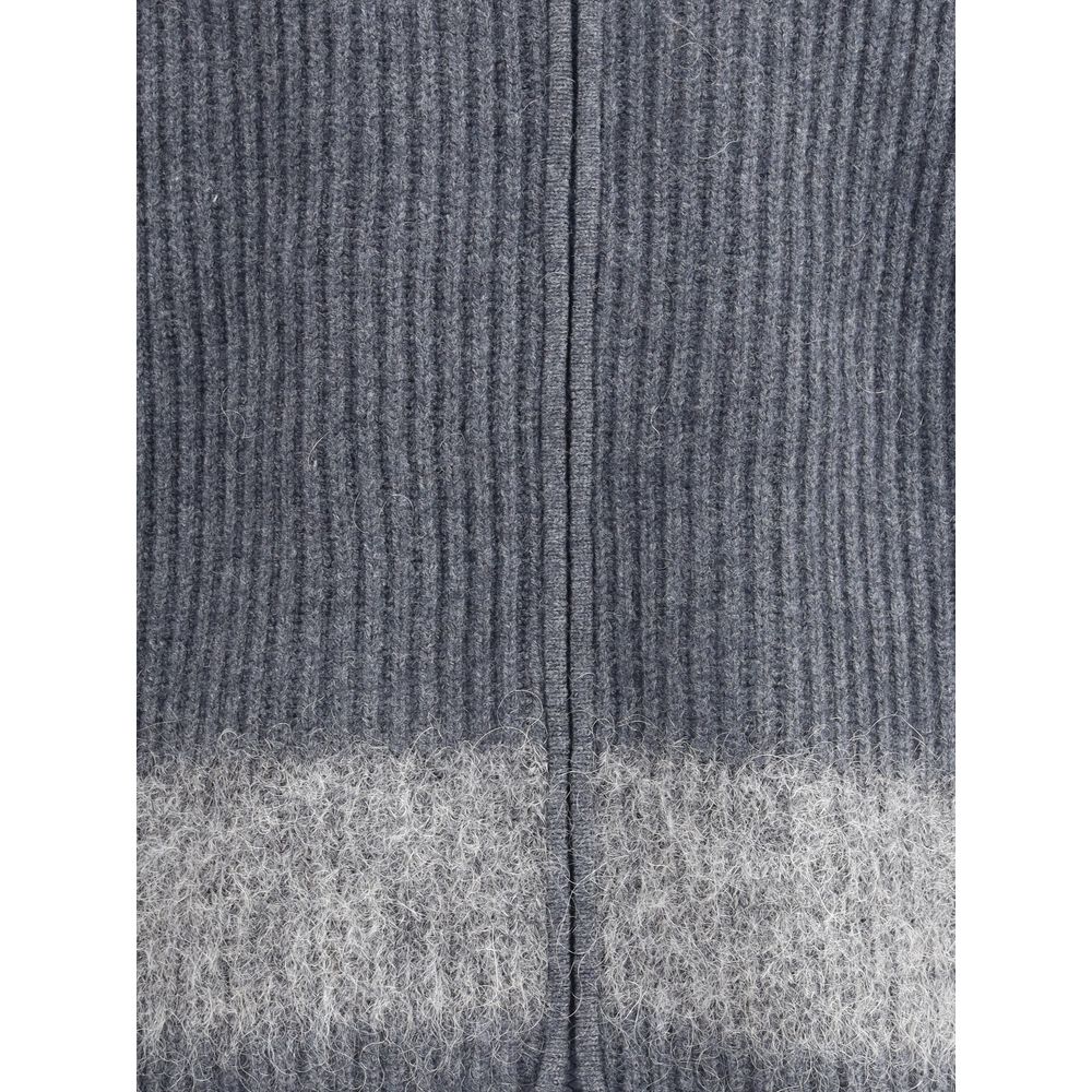 Dsquared² Gray Wool Cardigan | Regal Royce