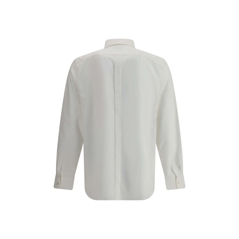 Saint Laurent White Cotton Dress Shirt | Regal Royce