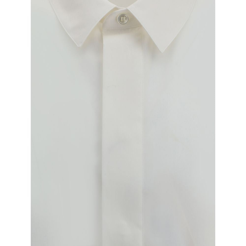 Saint Laurent White Cotton Dress Shirt | Regal Royce