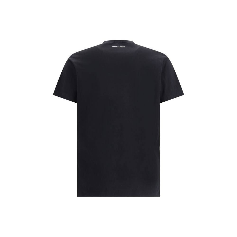 Dsquared² Black Cotton T-Shirt | Regal Royce
