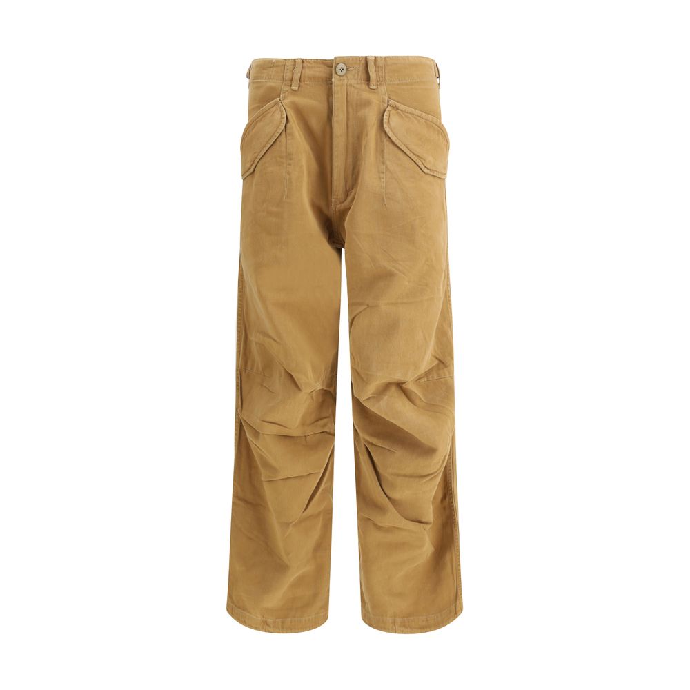 R13 Brown Cotton Cargo Pants | Regal Royce