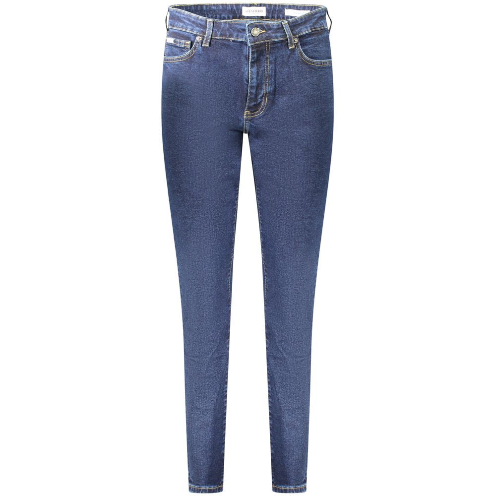 Guess Jeans Blu Cotton Women Jeans | Regal Royce