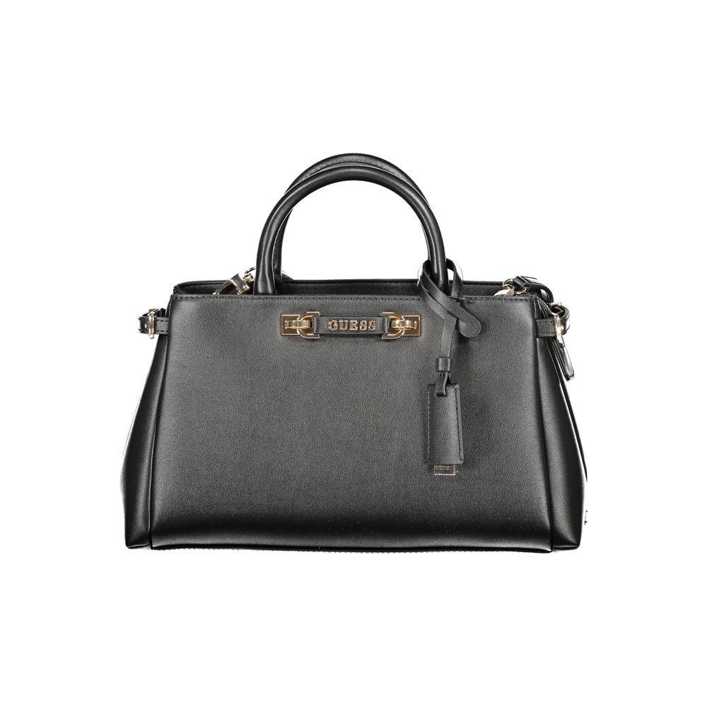 Guess Jeans Nero Poliuretano Women Handbag | Regal Royce