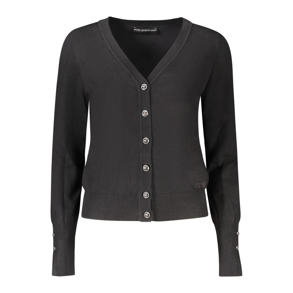 Guess Jeans "Nero Viscosa Donna Cardigan" | Regal Royce