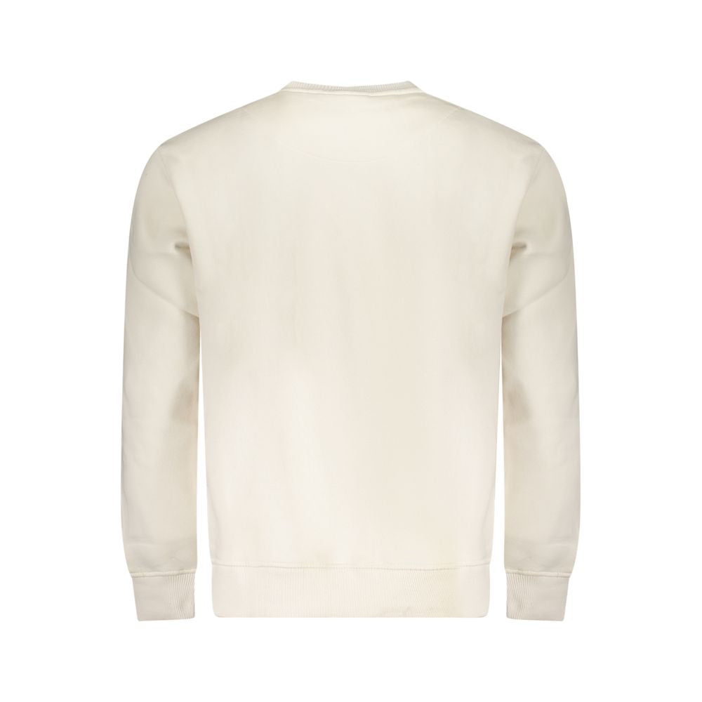 Pepe Jeans Bianco Cotton Men Sweatshirt | Regal Royce