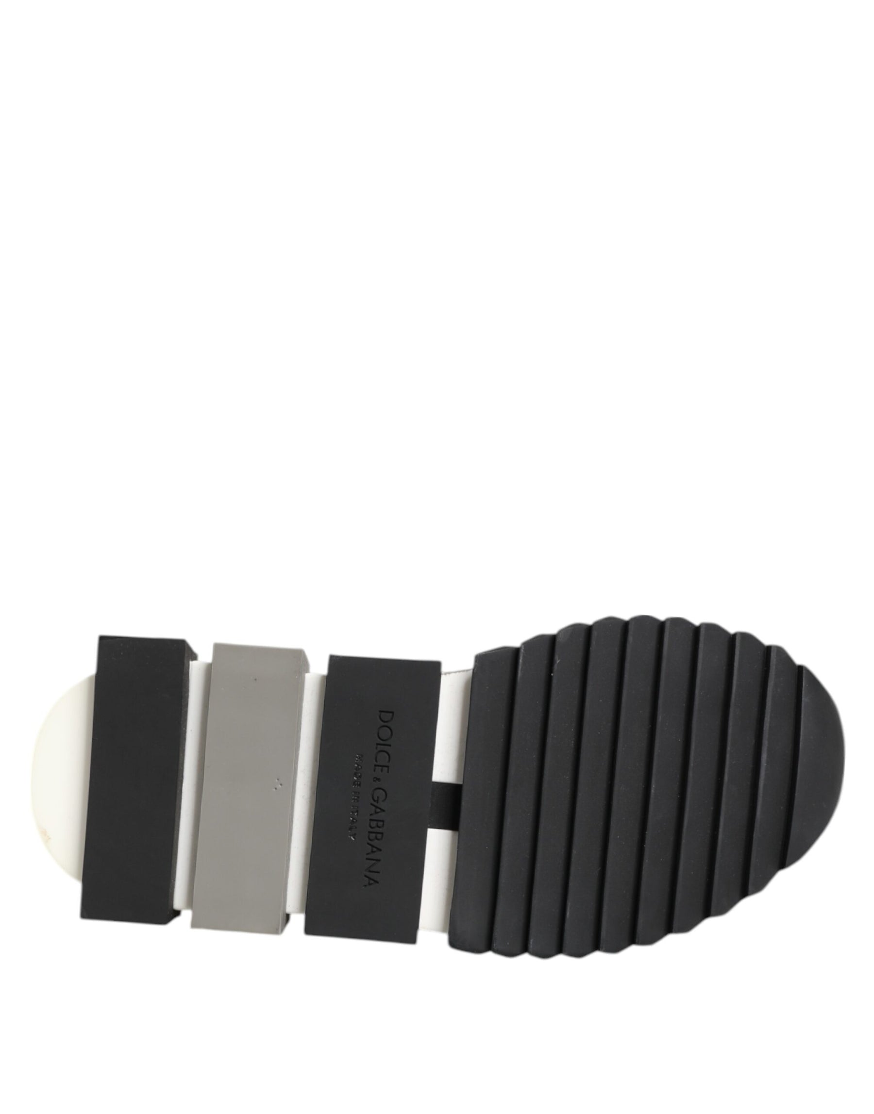 Dolce & Gabbana Black White Slip On Sorrento Sneakers Shoes | Regal Royce