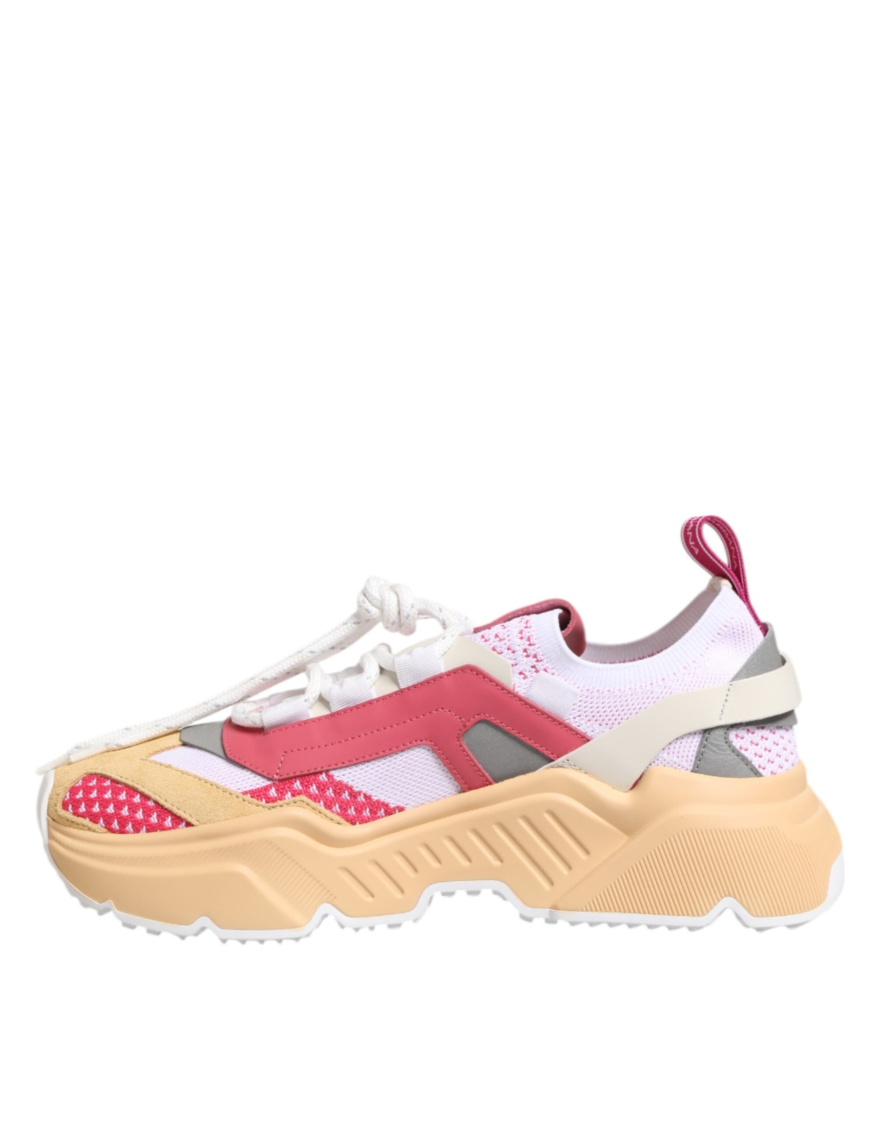 Dolce & Gabbana Multicolor Leather Daymaster Low Top Sneakers Shoes | Regal Royce