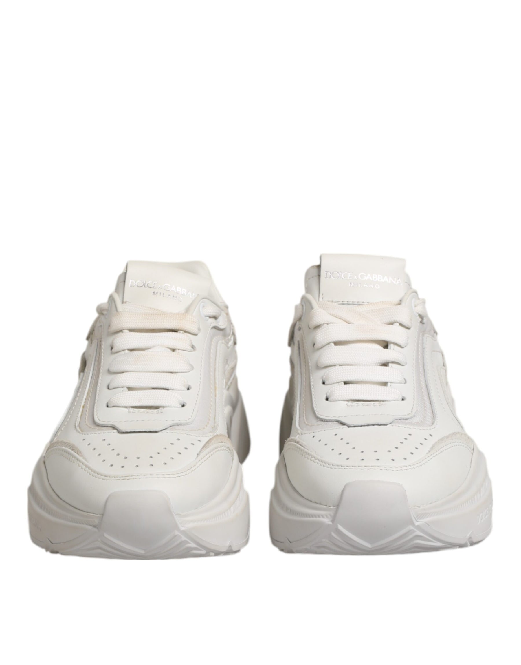 Dolce & Gabbana White Daymaster Low Top Sneaker Shoes | Regal Royce