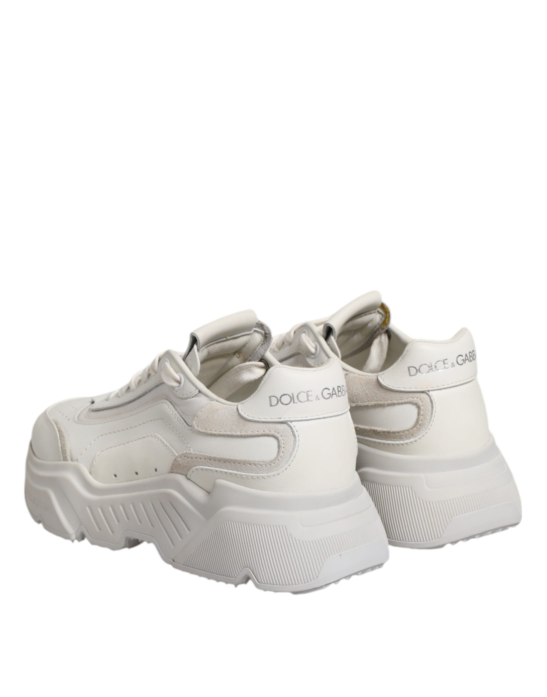 Dolce & Gabbana White Daymaster Low Top Sneaker Shoes | Regal Royce