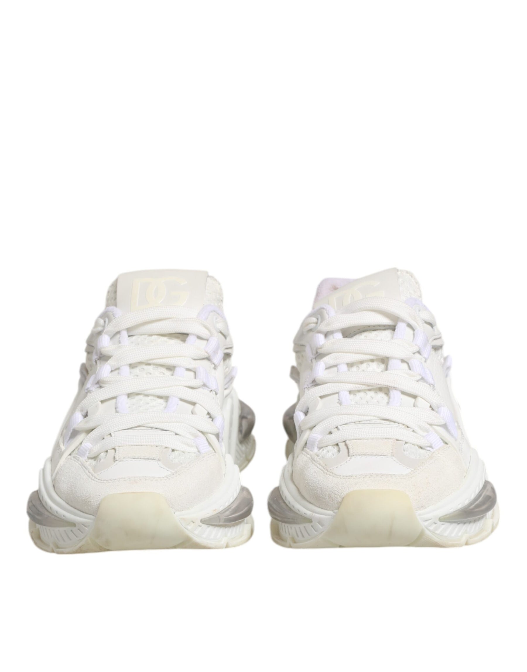 Dolce & Gabbana Airmaster White Women Low Top Sneakers Shoes | Regal Royce