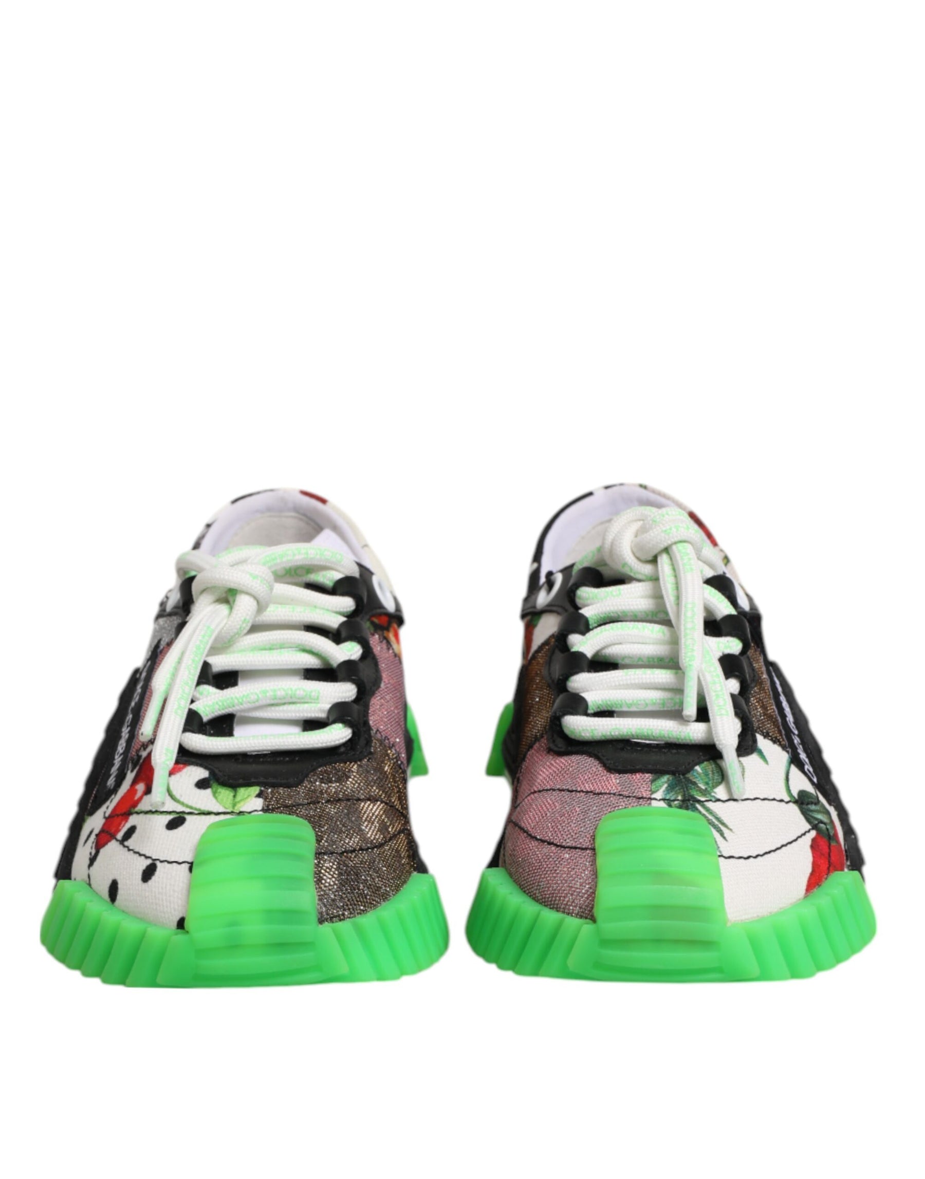 Dolce & Gabbana Multicor DG Logo Leopard Cherry Sneaker Shoes | Regal Royce