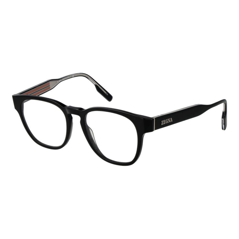 Ermenegildo Zegna Black Acetate Glasses (Frames) | Regal Royce