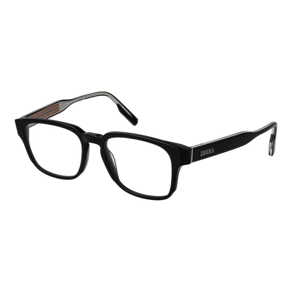 Ermenegildo Zegna Black Acetate Glasses (Frames) | Regal Royce