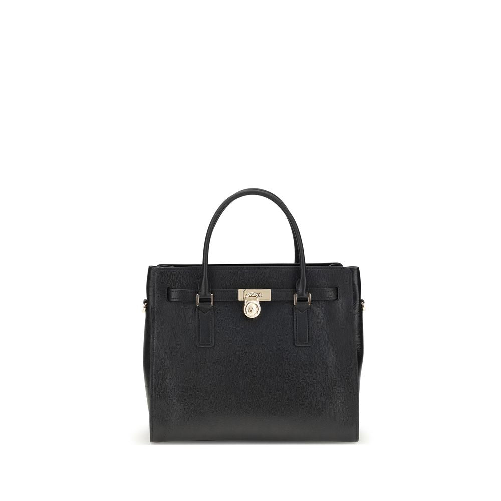 Michael Kors Black Calf Leather Bos Taurus Shoulder Bag | Regal Royce