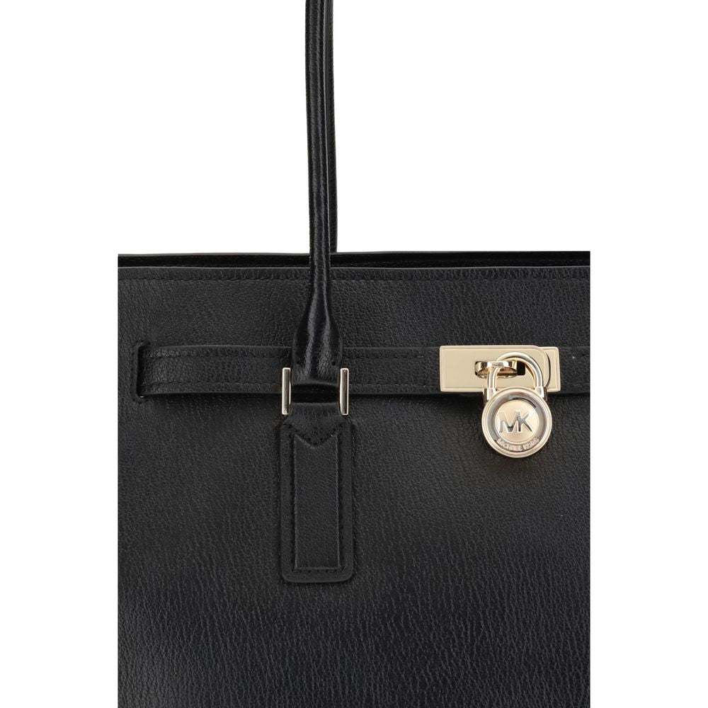 Michael Kors Black Calf Leather Bos Taurus Shoulder Bag | Regal Royce