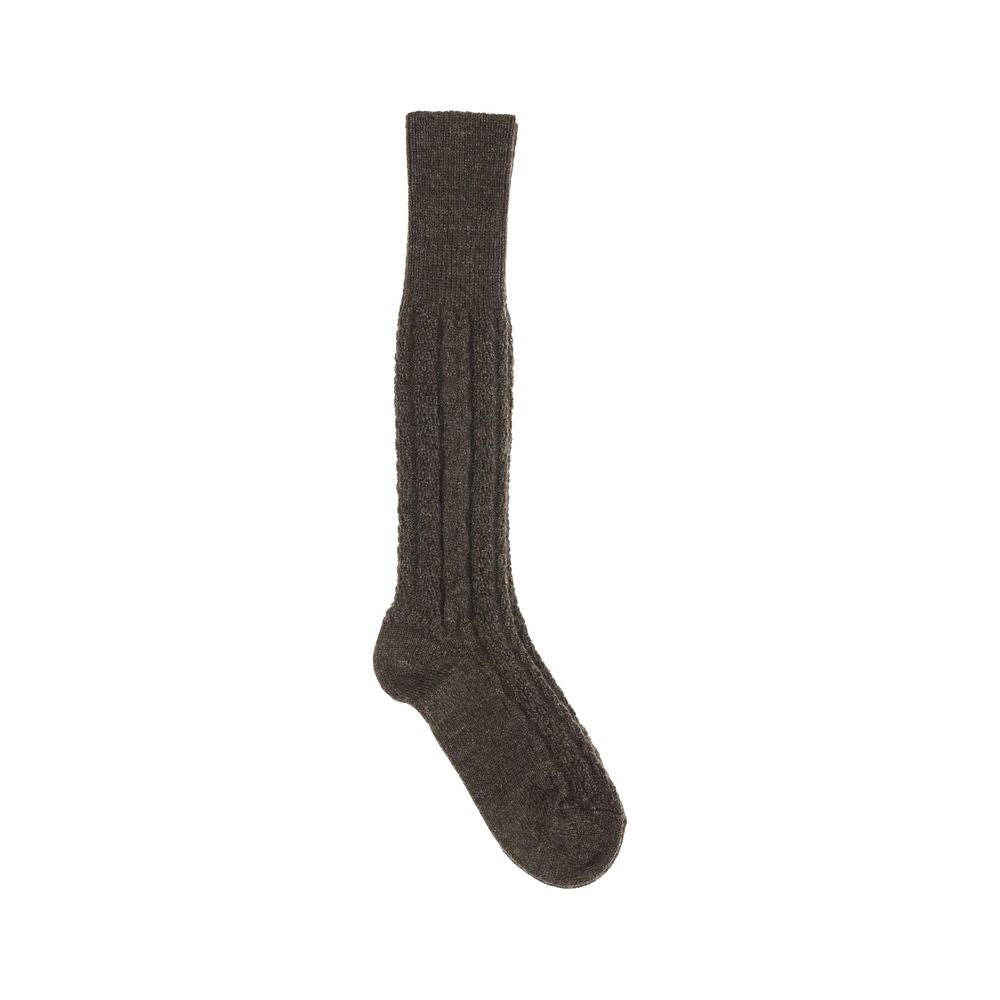 Margiela Black Wool Socks | Regal Royce