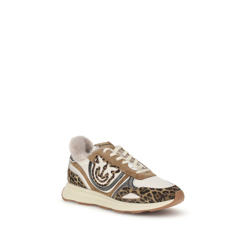 PINKO Multicolor Leather Chunky Sneakers | Regal Royce