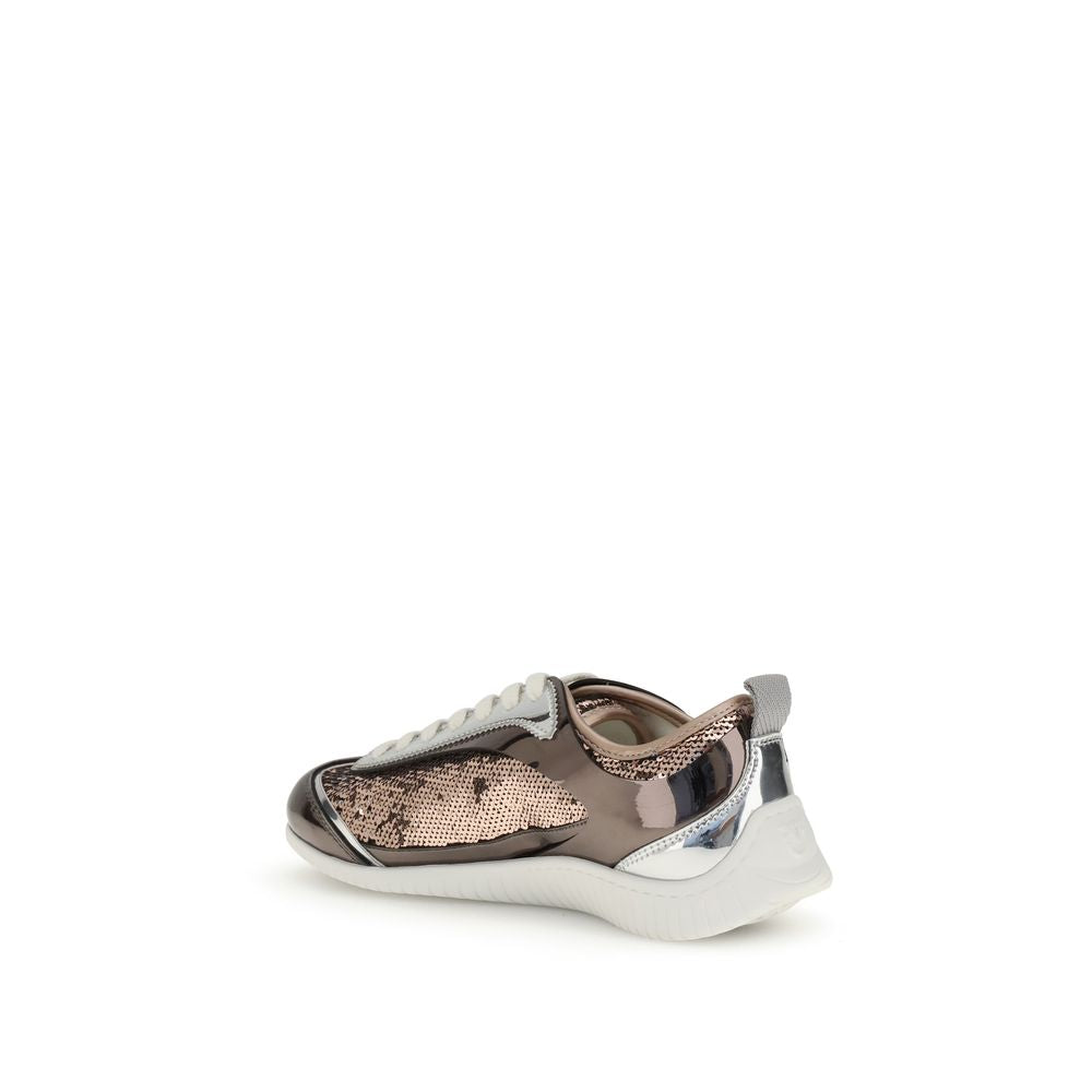 PINKO Multicolor Polyamide Low Top Sneakers | Regal Royce