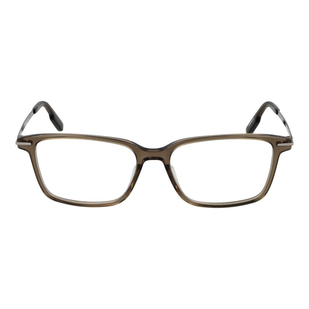 Ermenegildo Zegna Beige Acetate Glasses (Frames) | Regal Royce
