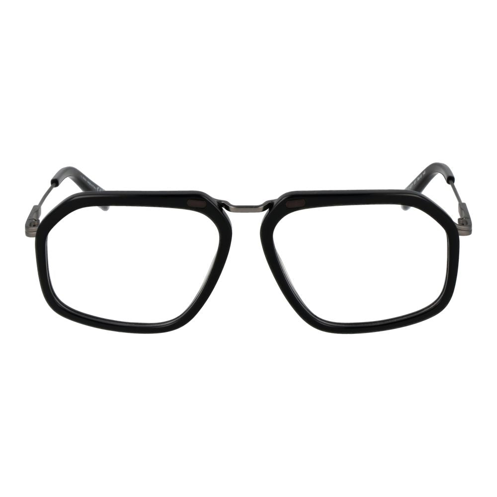 Ermenegildo Zegna Black Metal Glasses (Frames)