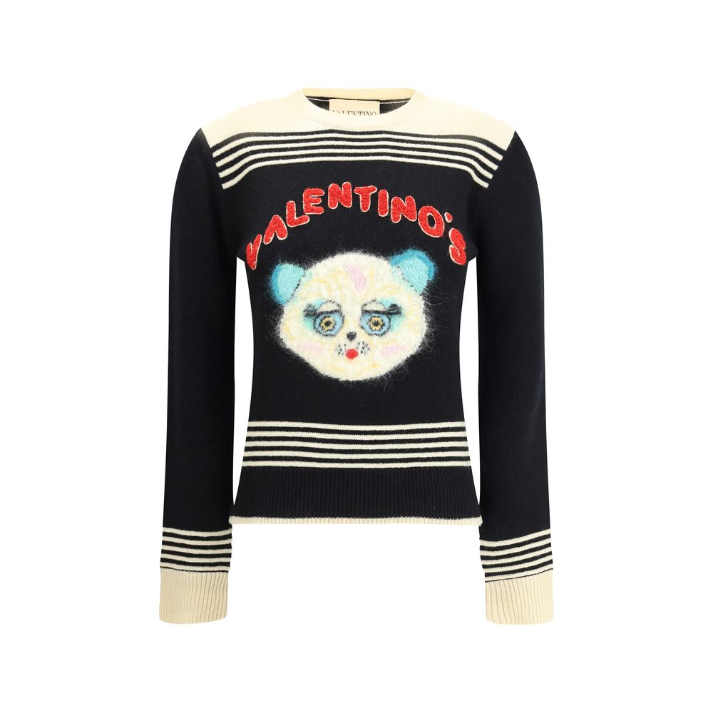 Valentino Multicolor Fleece Wool Sweatshirt | Regal Royce