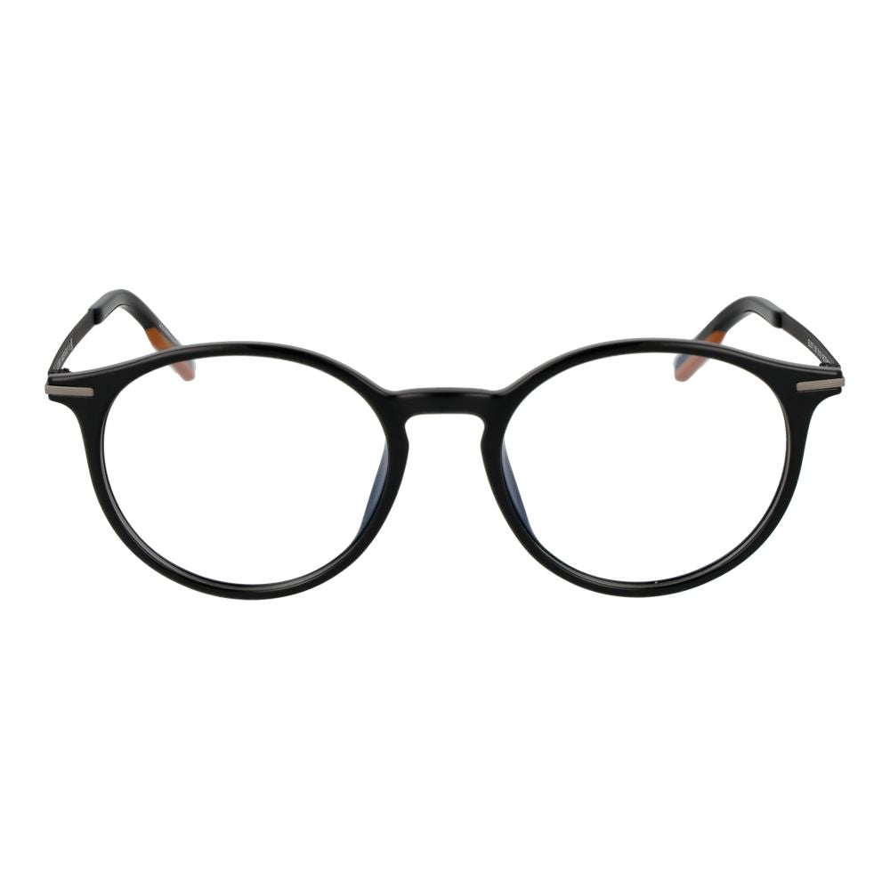 Ermenegildo Zegna Black Plastic Glasses (Frames) | Regal Royce