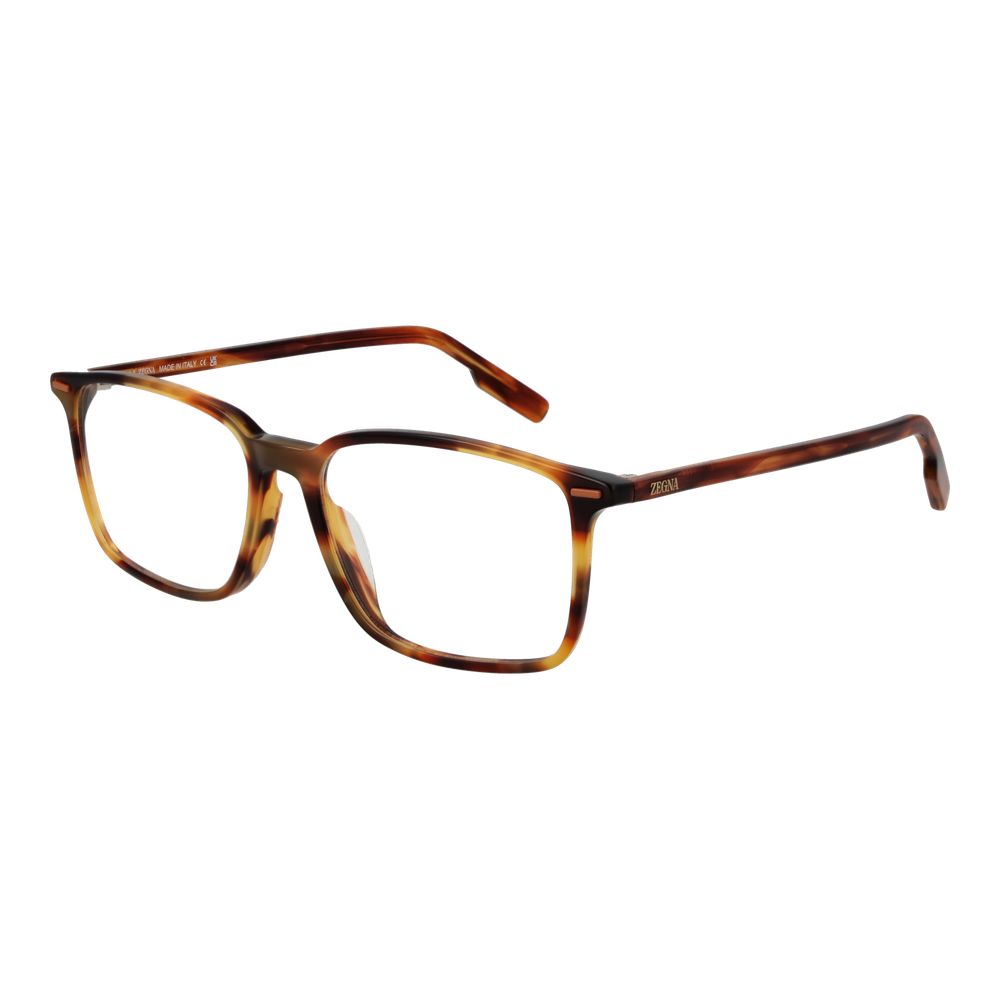 Ermenegildo Zegna Brown Acetate Glasses (Frames) | Regal Royce