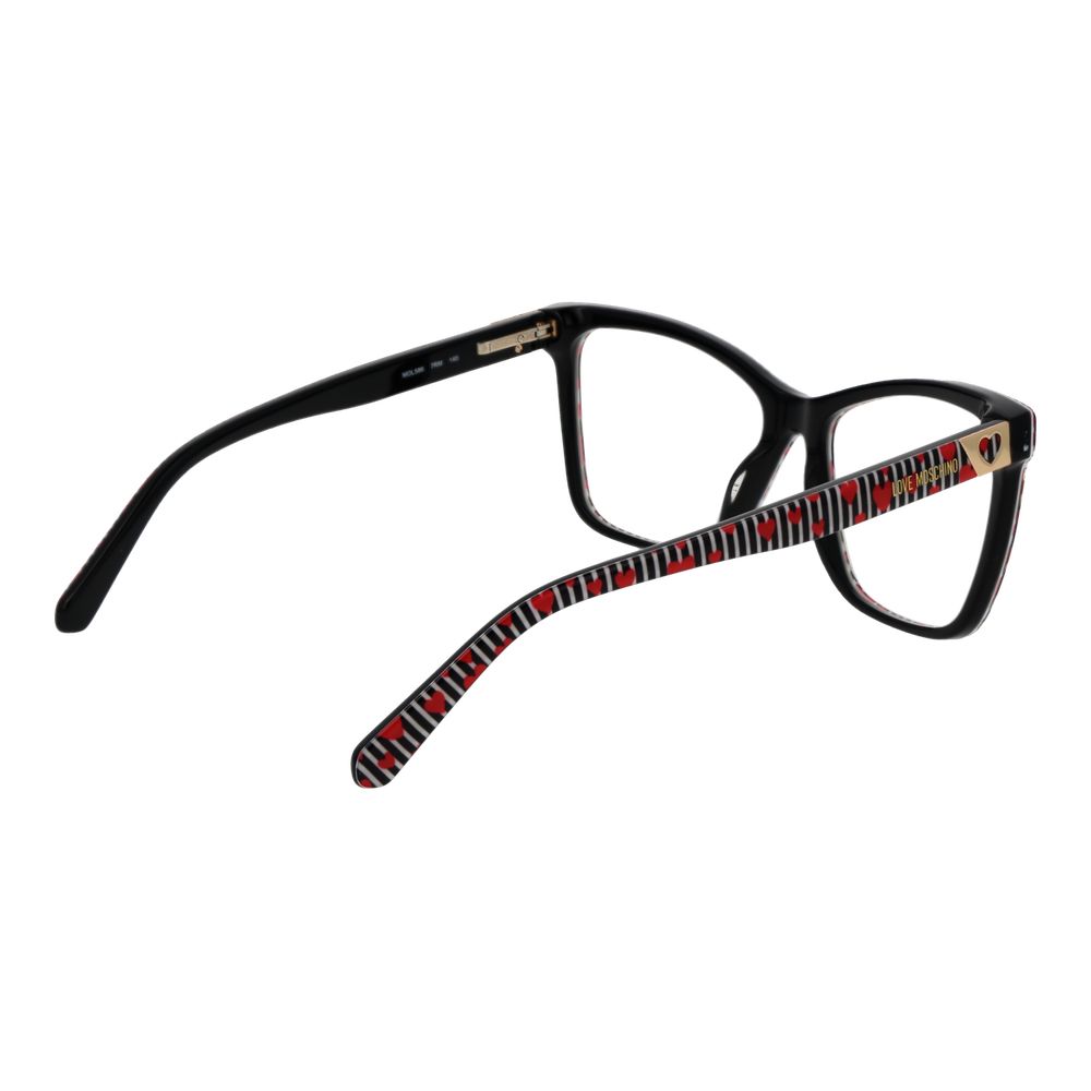 Love Moschino Black Acetate Glasses (Frames) | Regal Royce