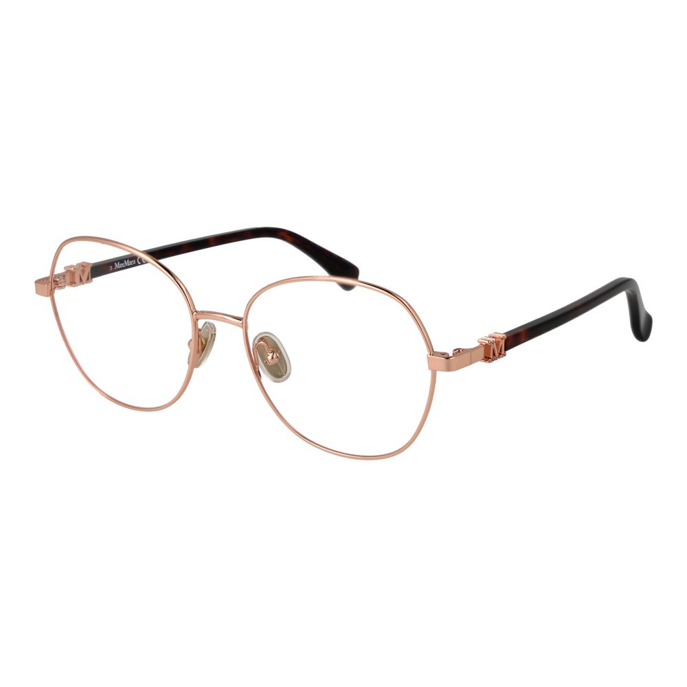 Max Mara Rose Gold Metal Glasses (Frames)