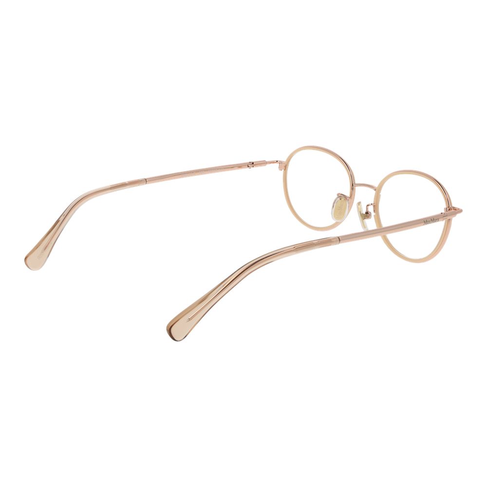 Max Mara Rose Gold Metal Glasses (Frames) | Regal Royce