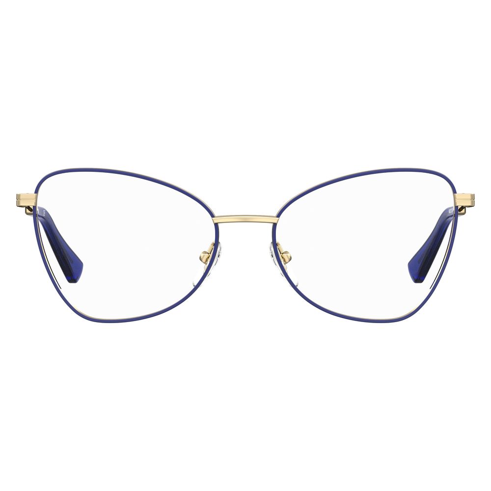 Moschino Blue Metal Glasses (Frames) | Regal Royce