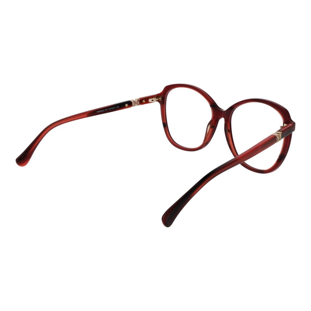 Max Mara Burgundy Plastic Glasses (Frames) | Regal Royce