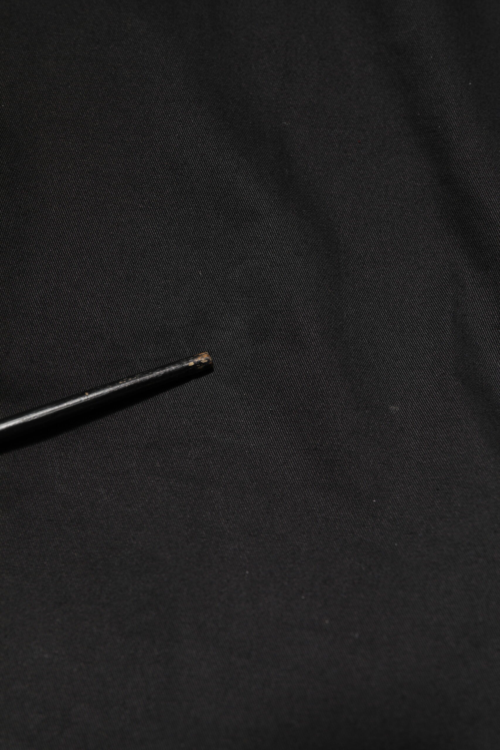 Dolce & Gabbana Black Cotton Tapered Men Formal Trousers Pants | Regal Royce