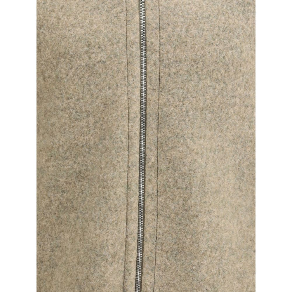 Jil Sander Beige Wool Coat | Regal Royce