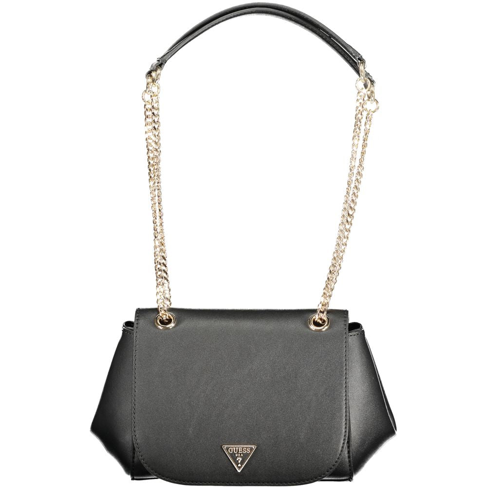 Guess Jeans Nero Poliuretano Women Handbag | Regal Royce