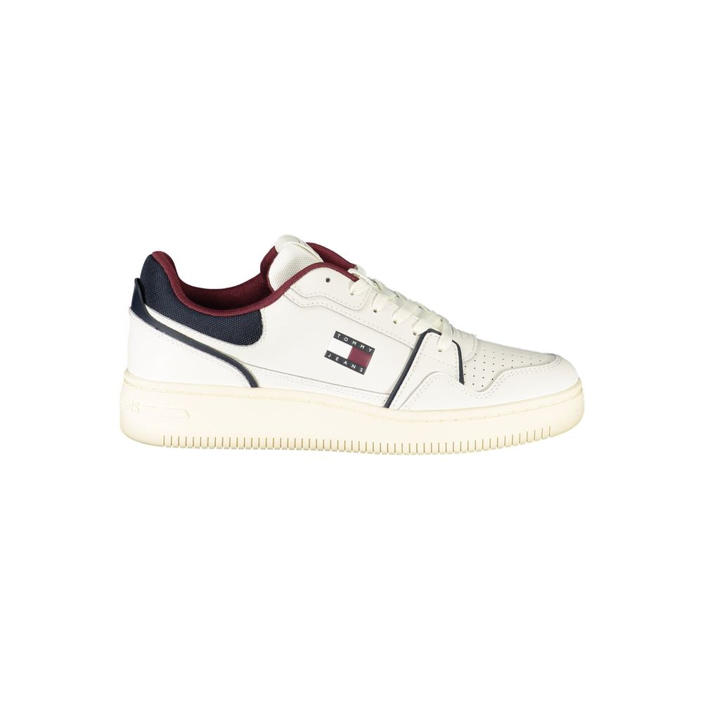 Tommy Hilfiger Bianco Polyurethane Men Sneaker | Regal Royce