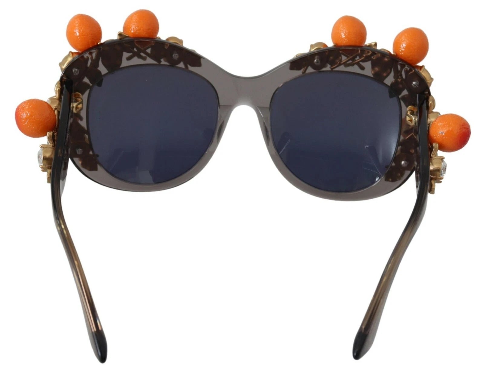 Dolce & Gabbana DG4283B Acetate Crystals Orange Appliques Sunglasses | Regal Royce