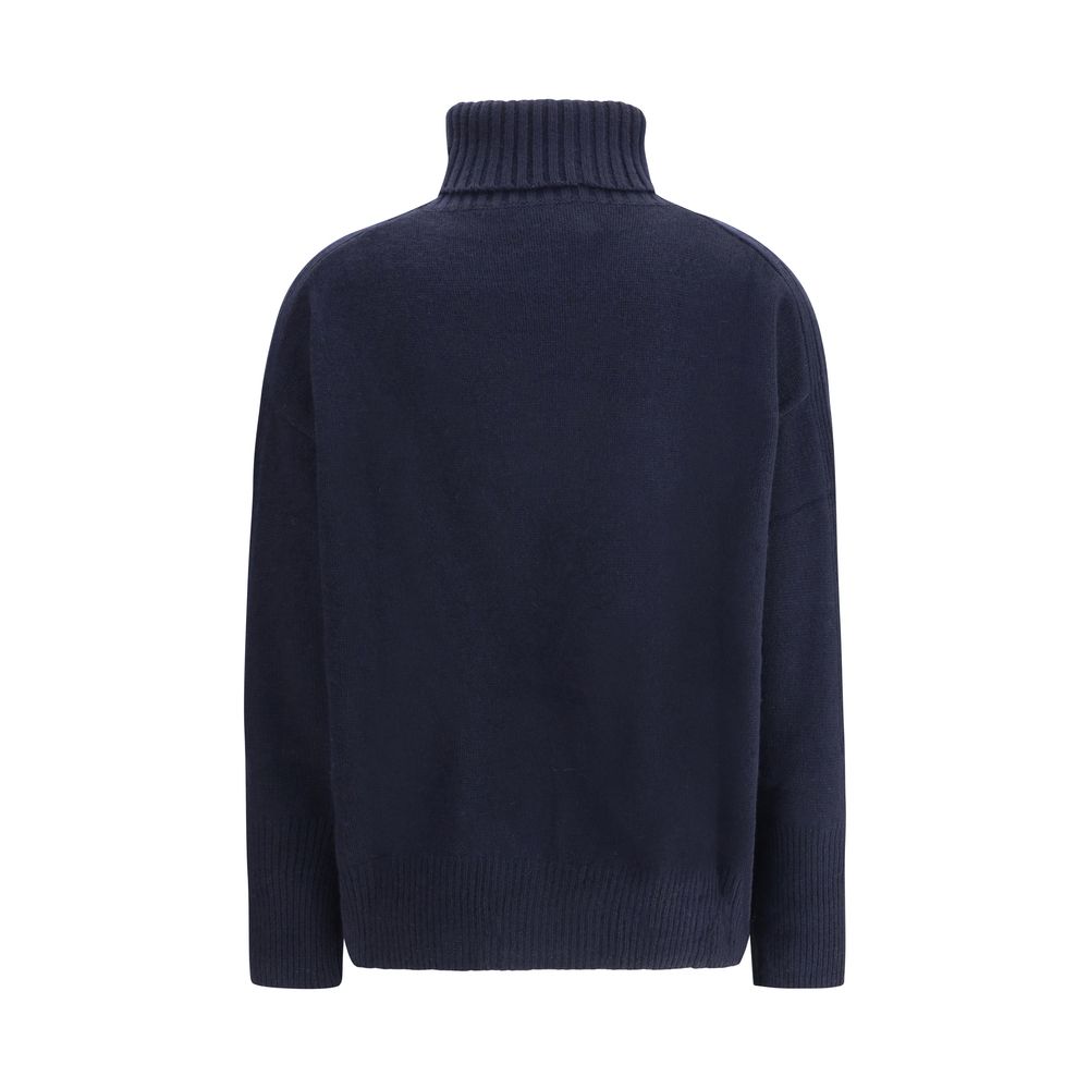 Allude Blue Cashmere Cashmere Sweater | Regal Royce