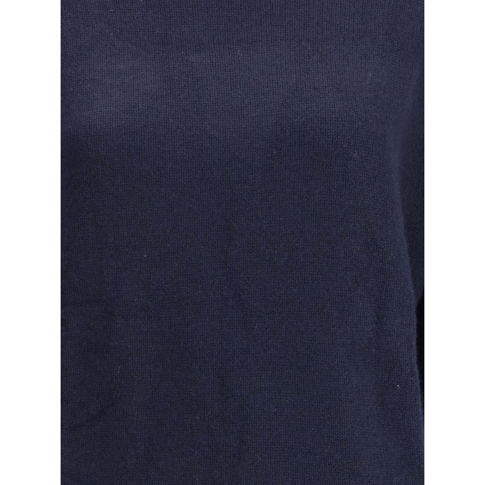 Allude Blue Cashmere Cashmere Sweater | Regal Royce