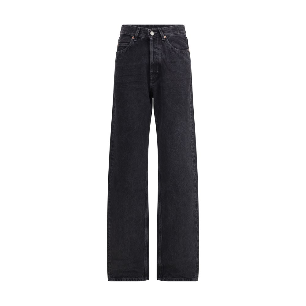 Saint Laurent Black Cotton Slim Fit Jeans | Regal Royce